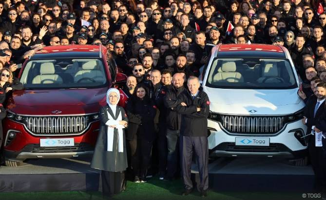 national electric car TOGG began in Turkey