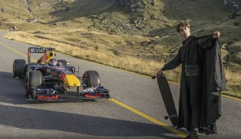 Formula 1 car in Romania