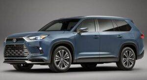 Toyota Grand Highlander hybrid SUV