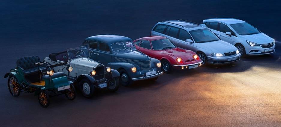 125 years of Opel automobiles
