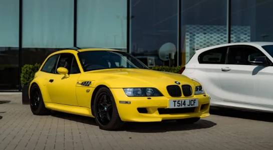 BMW M Coupe Dakota Yellow